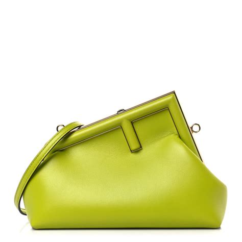 fendi wasabi|FENDI Shiny Nappa Small Fendi First Wasabi .